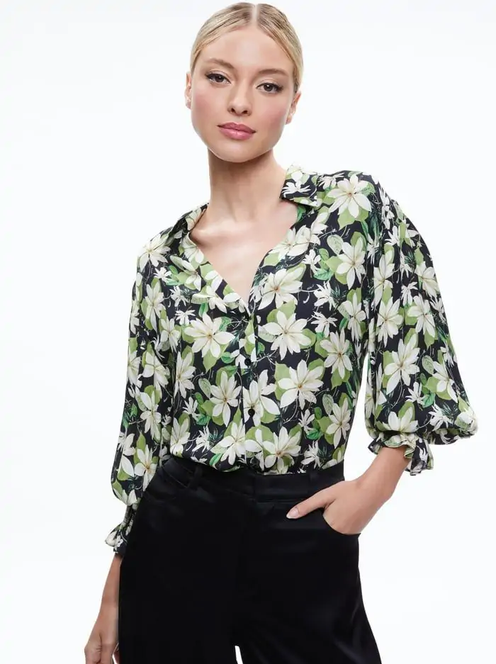 JULIUS COLLARED BLOUSE